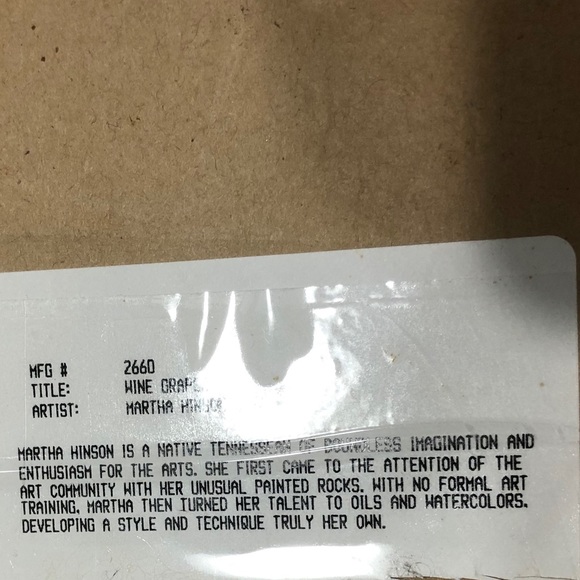 Martha Hinson-Cabernet-Wine Grapes Framed Artwork - Picture 5 of 8